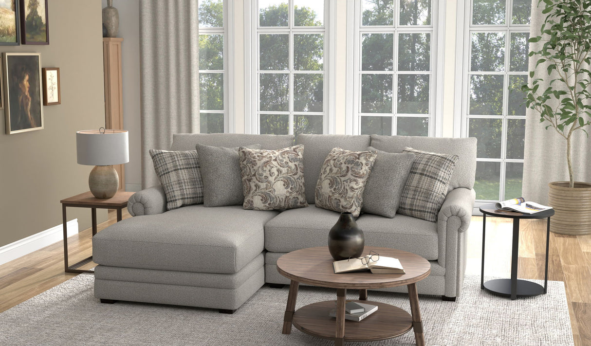 Livingston - Sectional With Comfort Coil Seating And Accent Pillows Included