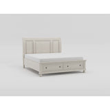 Bethel - Platform Bed With Footboard Storage