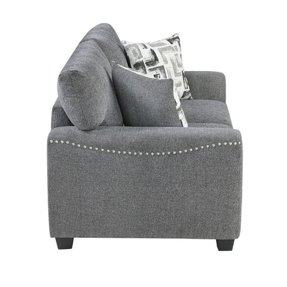 Isabel - Sofa & Loveseat - Dark Gray