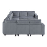 Walterboro - Sectional With Storage, Storage Pouches And Charging Ports