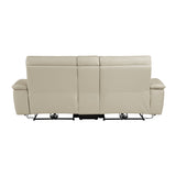 Maroni - Power Double Reclining Loveseat With Center Console And Power Headrests