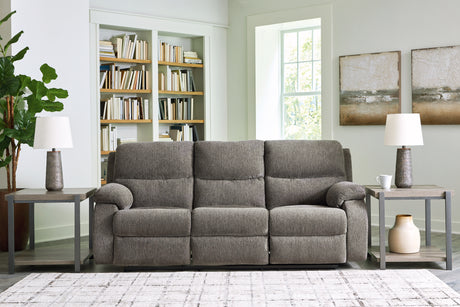 Furniture City - MS - Ashley Furniture - Scranto Living Room - Reclining Sofa / Brindle - 6650288