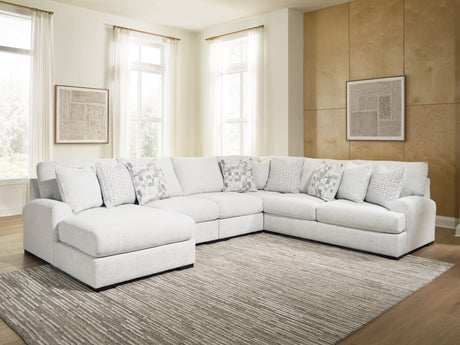 Furniture City - MS - Ashley Furniture - Misty-Lakes 5-Piece Sectional with Chaise - 5-Piece Sectional with Chaise - PC66906S12