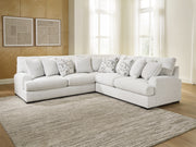 Furniture City - MS - Ashley Furniture - Misty-Lakes Sectional - 3-Piece Sectional / Chalk - PC66906S4