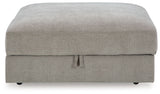 Aslan Court - Ottoman With Storage - Pebble