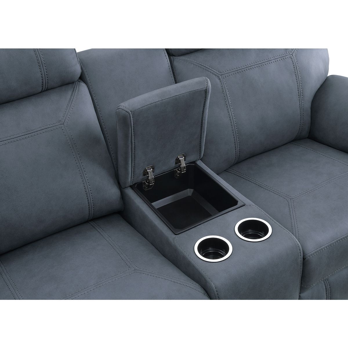 Clifton - Double Glider Reclining Loveseat With Center Console