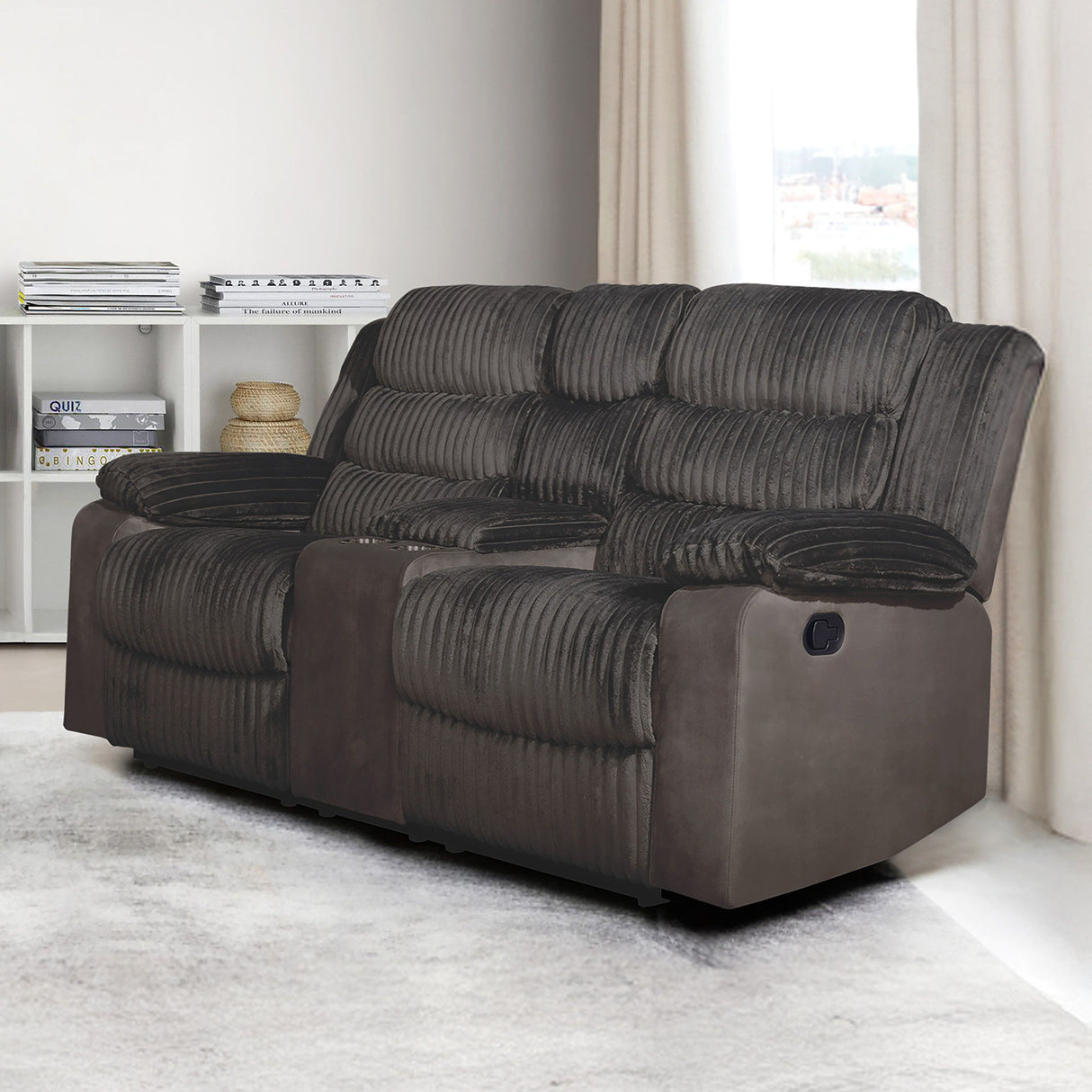 Willow - Console Loveseat With Dual Recliners