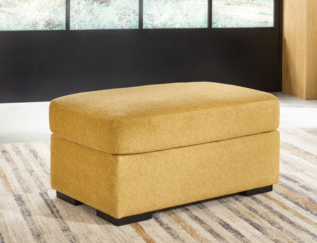 Furniture City - MS - Ashley Furniture - Keerwick Living Room - Ottoman / Teal - 6750714