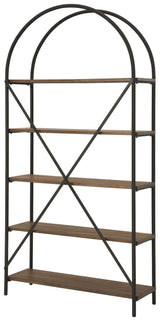 Galtbury - Bookcase - Brown / Black