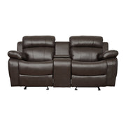 Marille - Double Glider Reclining Loveseat With Center Console