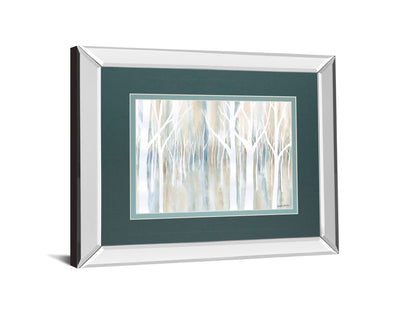Mystical Woods By Debbie Banks - Mirror Framed Print Wall Art - Gray