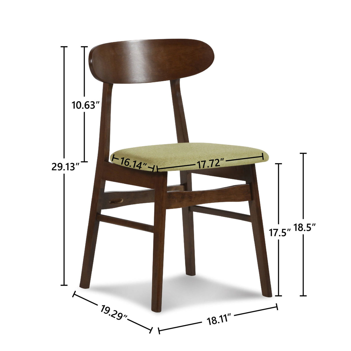 Morocco - Dining Chair With Seat Cushion