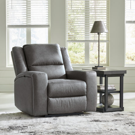Furniture City - MS - Ashley Furniture - Brixworth Living Room - Reclining Loveseat / Slate - 6910686