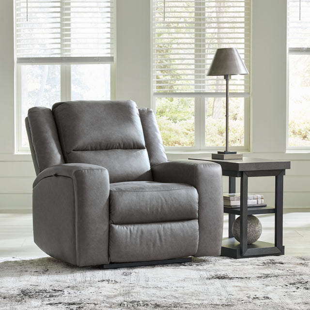 Furniture City - MS - Ashley Furniture - Brixworth Living Room - Reclining Loveseat / Slate - 6910686