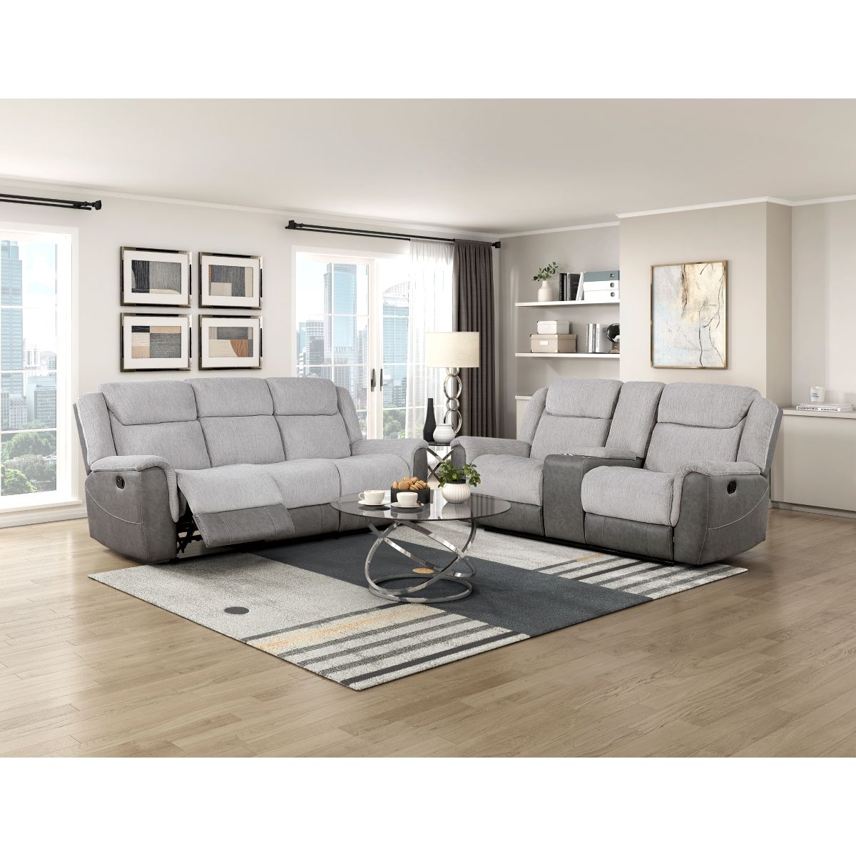Harriette - Double Reclining Sofa