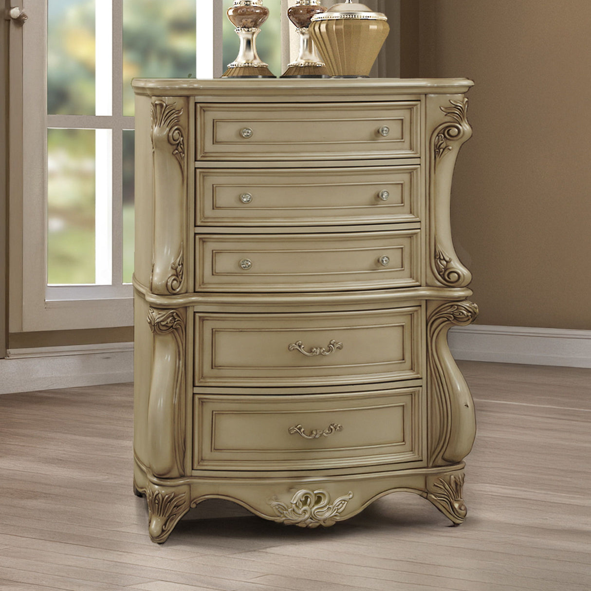 Monique - Chest - Champagne