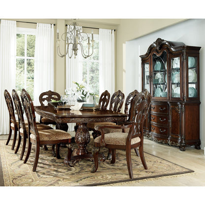 Deryn Park - Hutch With LED Light - Cherry