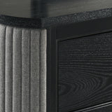 Skyline - 2 Drawer Nightstand - Onyx