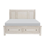 Bethel - Platform Bed With Footboard Storage