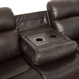 Marille - Double Reclining Sofa With Center Drop-Down Cup Holders