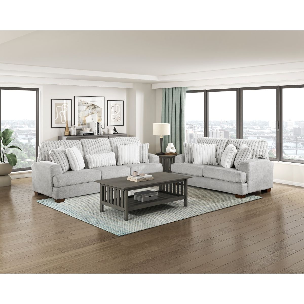 Santiago - Sofa - Light Gray