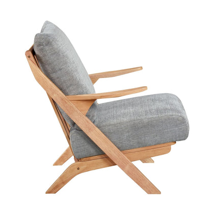 Lennox - Accent Chair - Light Brown Frame