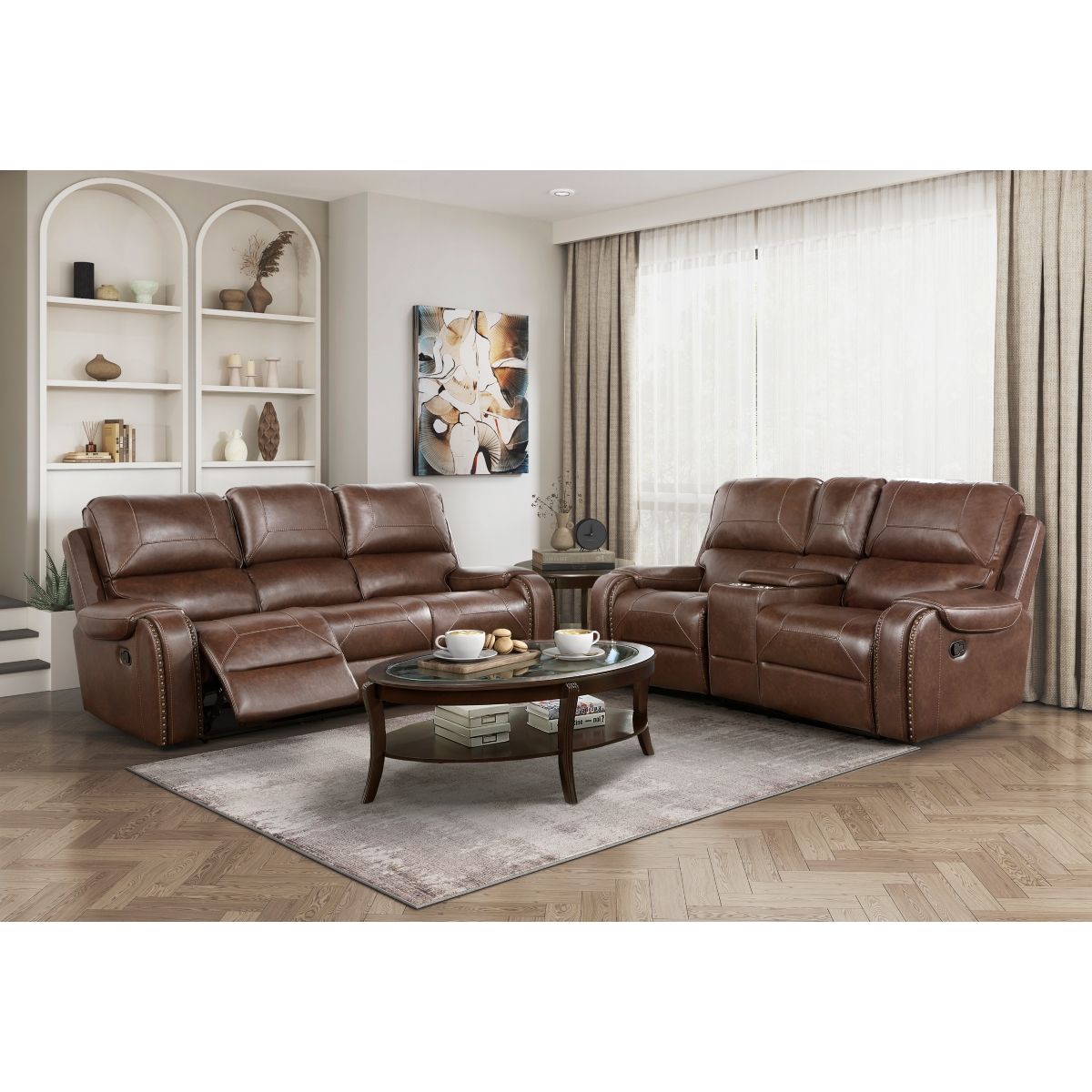 Newnan - Double Reclining Sofa