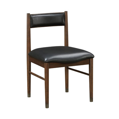 Clive - 5 Piece Dining Room Set (Table & 4 Side Chairs) - Black / Cherry