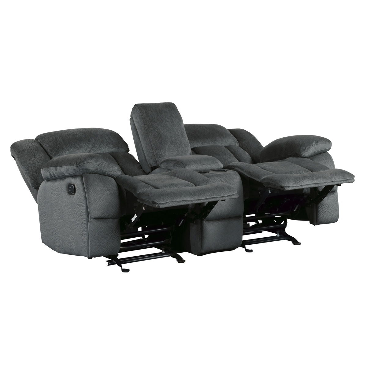 Laurelton - Double Glider Reclining Loveseat With Center Console