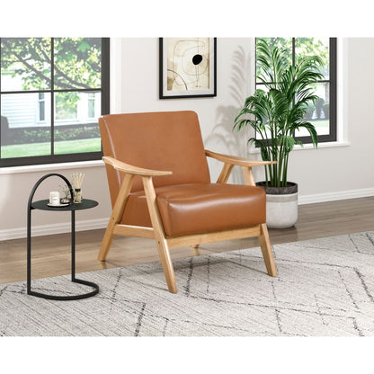 Damala - Accent Chair Light Brown Base