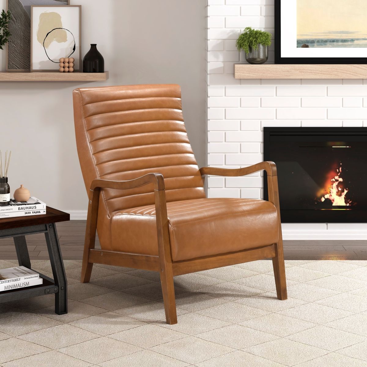 Rupert - Accent Chair - Matt Brown