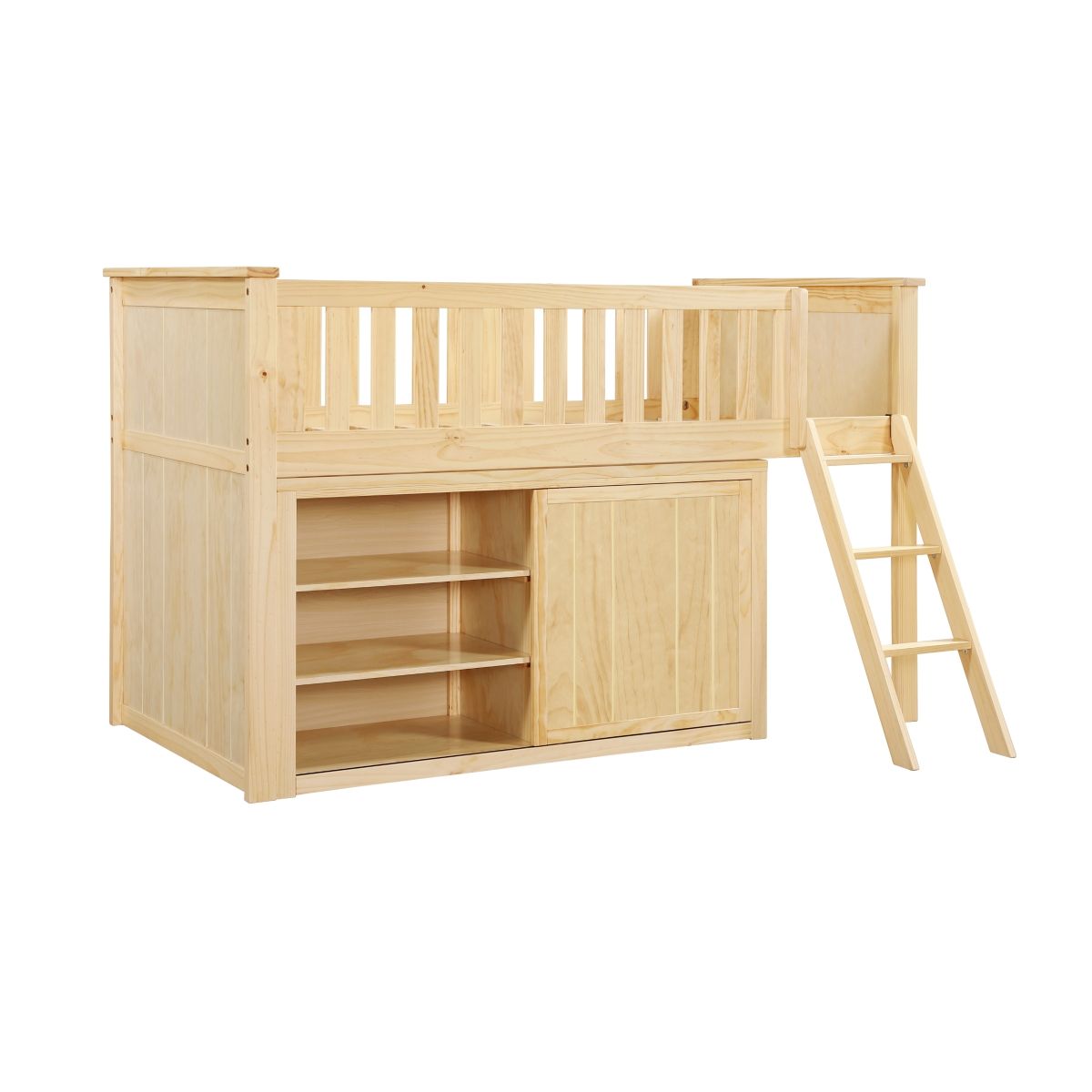 Bartly - Low Loft Bunk Bed