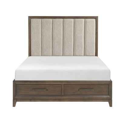 Cambridge - Platform Bed With Footboard Storage