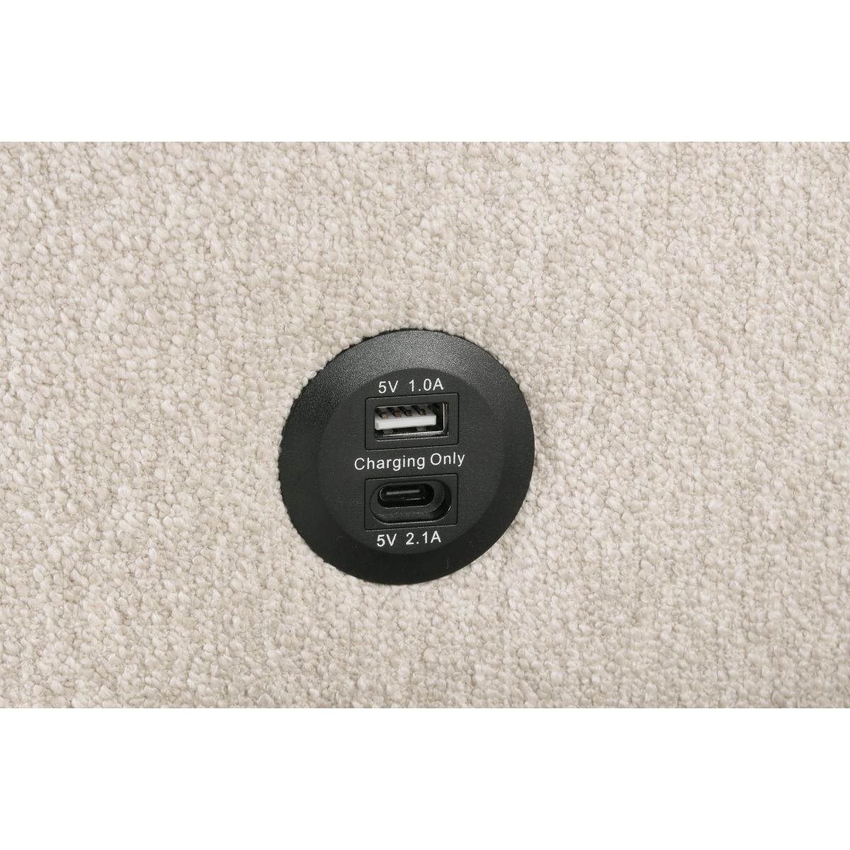 Pompano - Sectional With Chaise, Pull-Out Bed And Hidden Storage, Charging Ports