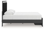 Zuraleus - Upholstered Panel Platform Storage Bed