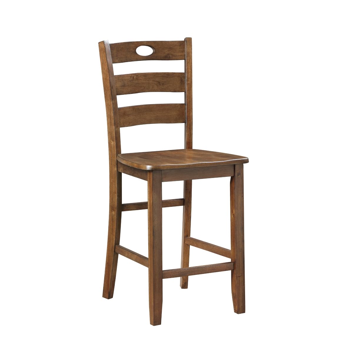 Stowe - 5 Piece Counter Height Set - Walnut