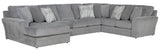 Glacier - Sectional With Included Accent Pillows