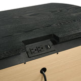 Skyline - 2 Drawer Nightstand - Onyx