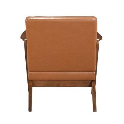 Gideon - Accent Chair Dark Brown Base