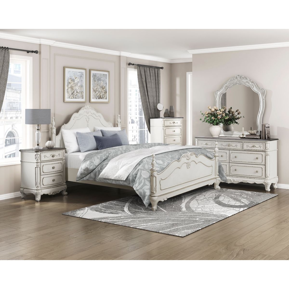 Cinderella - Nightstand - White