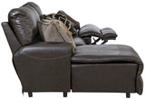 Como - 3 Piece Italian Leather Match Reclining Sectional