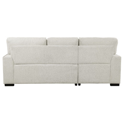 Morelia - 2 Piece Sectional With Pull-Out Bed And Chaise With Hidden Storage