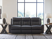 Furniture City - MS - Ashley Furniture - Mackmenville Living Room - Reclining Sofa / Carbon - 7471388