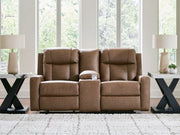 Furniture City - MS - Ashley Furniture - Mackmenville Living Room - DBL Rec Loveseat w/Console - 7471494