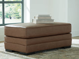 Furniture City - MS - Ashley Furniture - VillaCourt Living Room - Ottoman / Caramel - 7490914