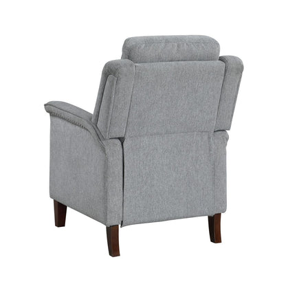 Lansing - Push Back Reclining Chair - Gray