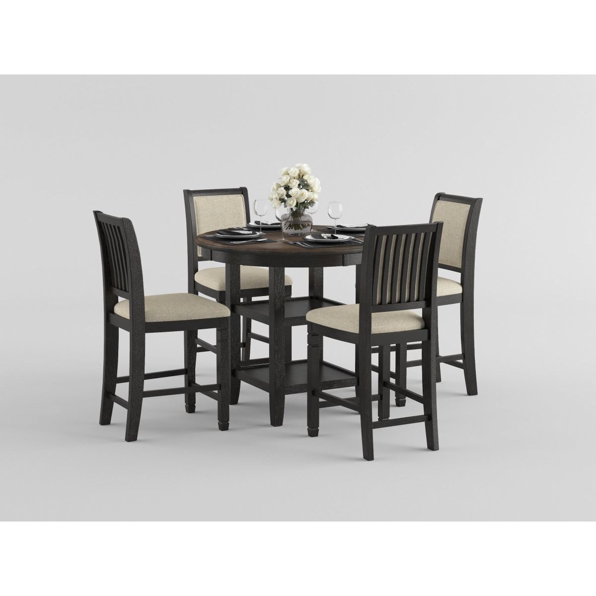Asher - Counter Height Chair (Set of 2)