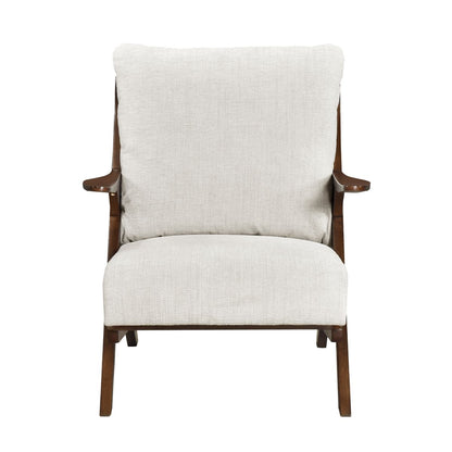 Lennox - Accent Chair - Dark Brown Frame