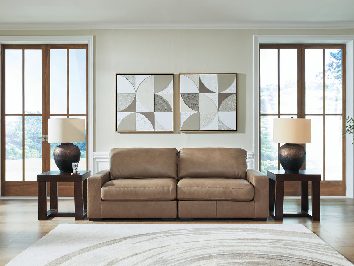 Furniture City - MS - Ashley Furniture - Veronella Sectional - RAF 2-Piece Sectional Sofa / Sahara - 76106S1