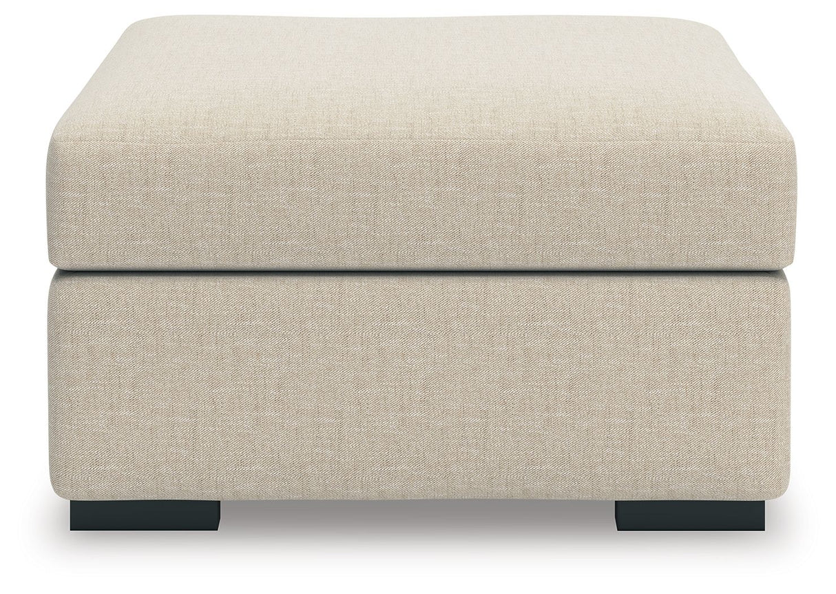 LadyMae - Oversized Accent Ottoman - Twill